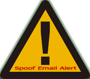 Spoof Email Warning